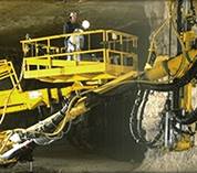 Mining underground